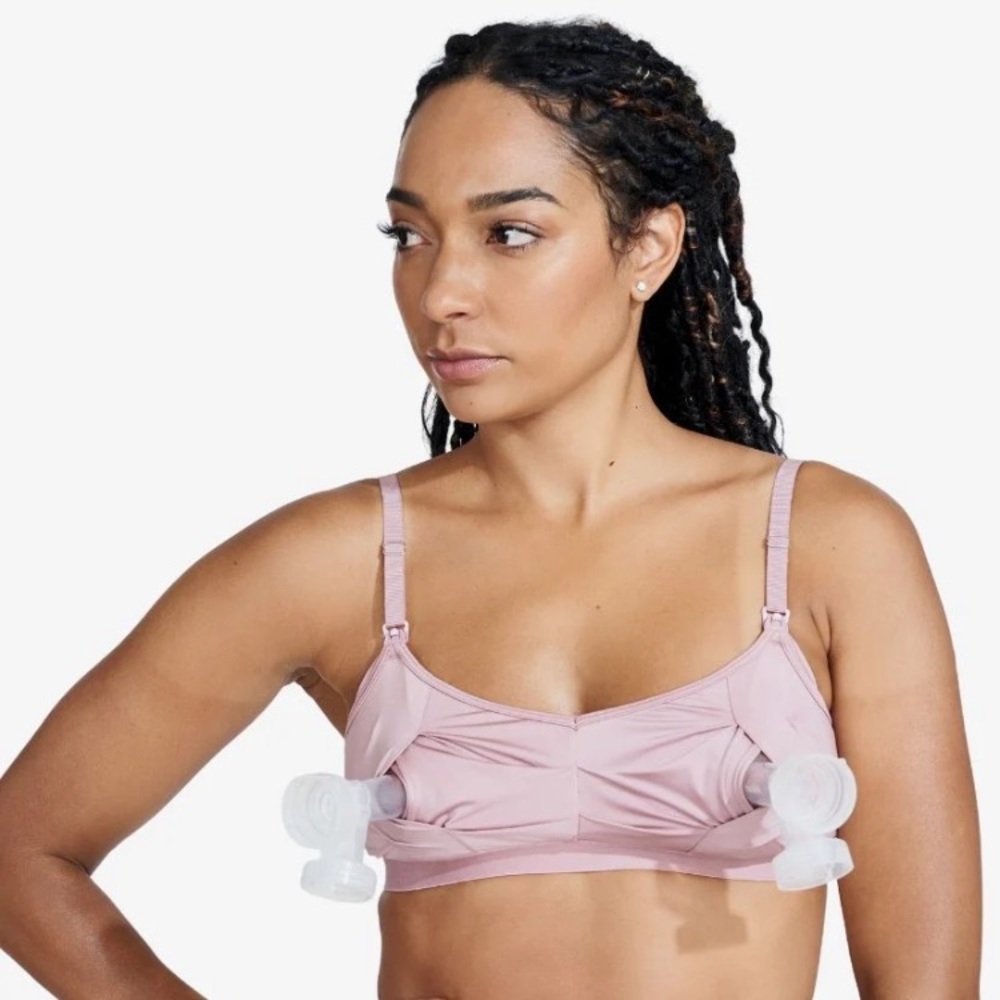 Two Bodily “The Do Anything” pumping and nursing bras.